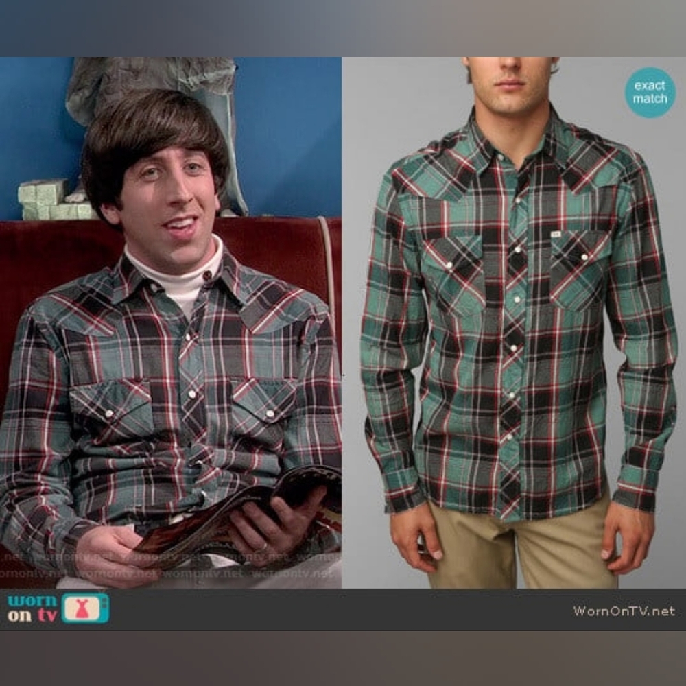 Salt Valley Western Cassidy Plaid Button Up Shirt w/ Pearl Snaps